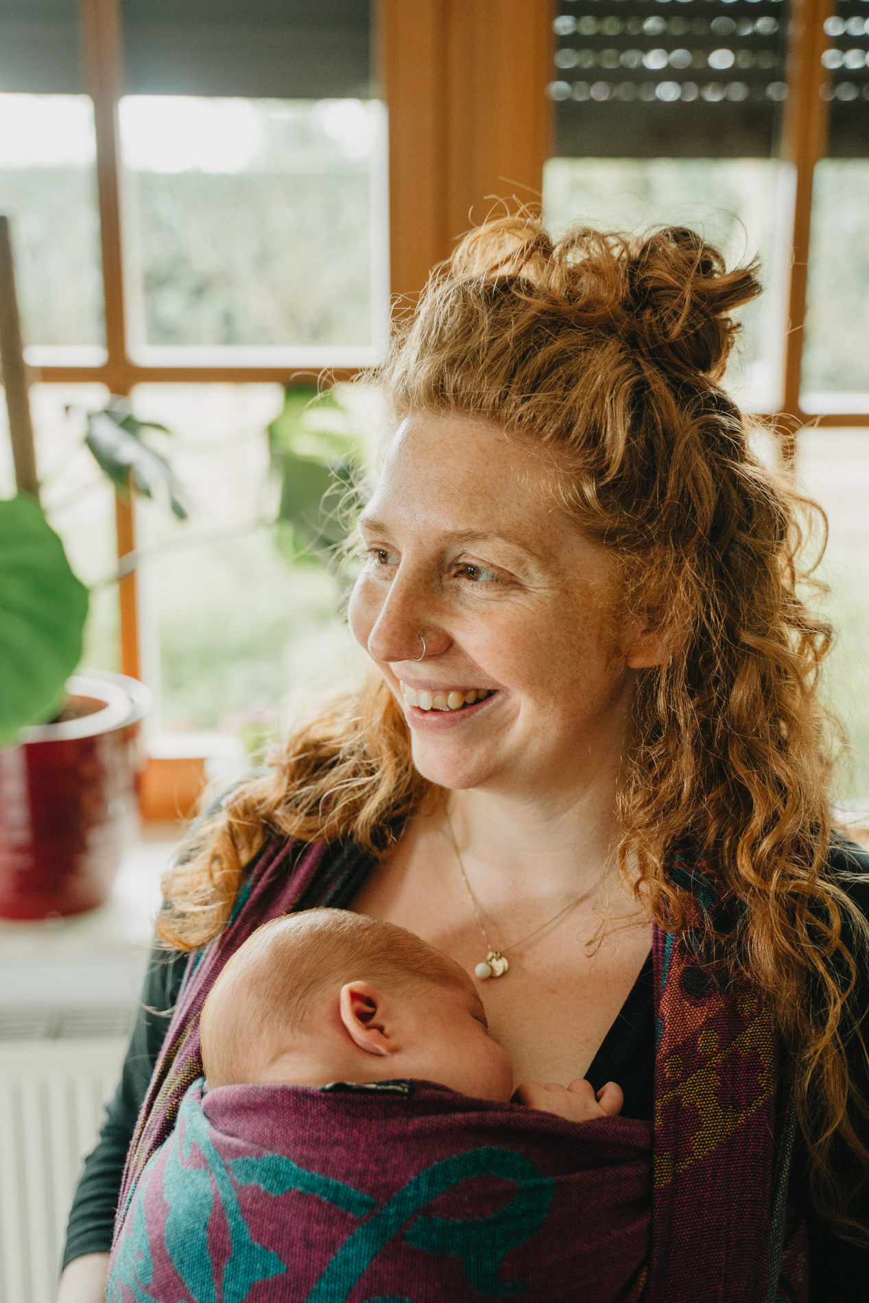 Olivia mit Baby